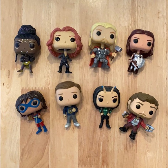 Marvel Funko Pop Set of Eight